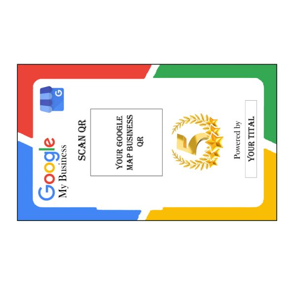 Google Map Review Card (PVC) - Image 2
